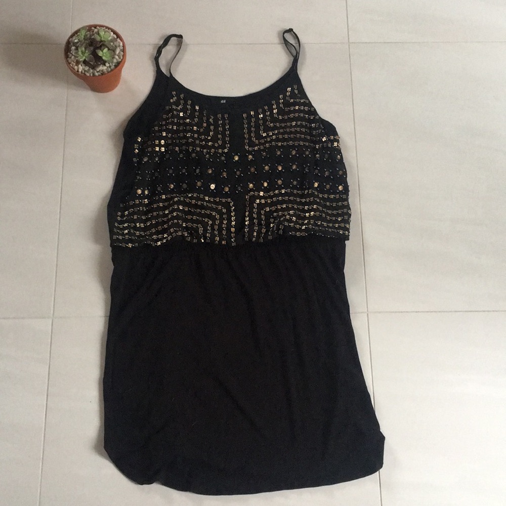 H&M Black Dress. Size large.